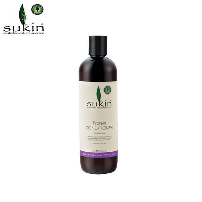 Sukin 苏芊 纯天然有机植物蛋白滋养护发素 500mL 紫色