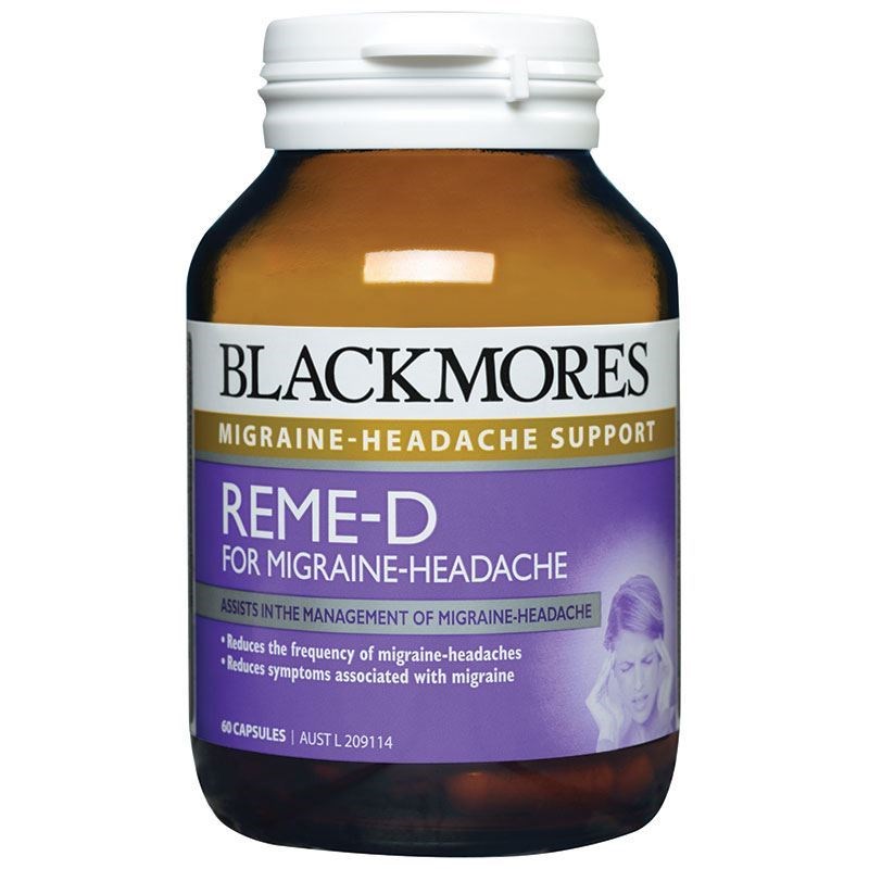 Blackmores 澳佳宝 小白菊缓解偏头痛胶囊 60粒