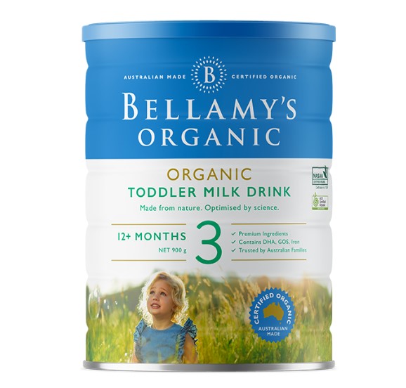 【特价促销】Bellamy's 贝拉米有机奶粉900g 3段(保质期2021/06)原价$30
