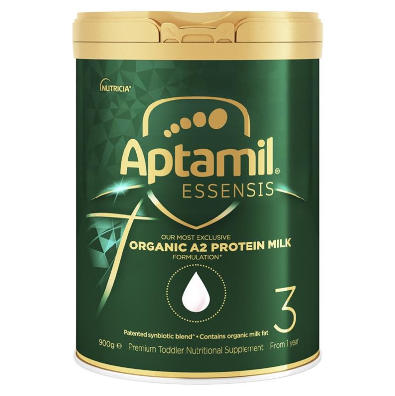 Aptamil 爱他美 Essensis奇迹绿罐有机A2婴儿奶粉3段 900g