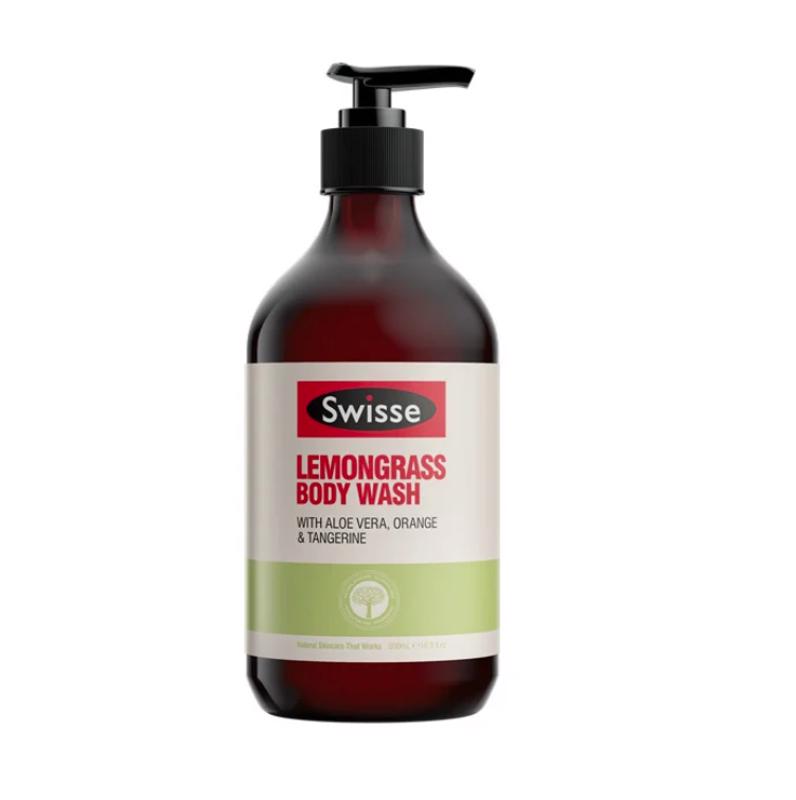 【Swisse任意三件包邮】 Swisse 柠檬草沐浴露500ml