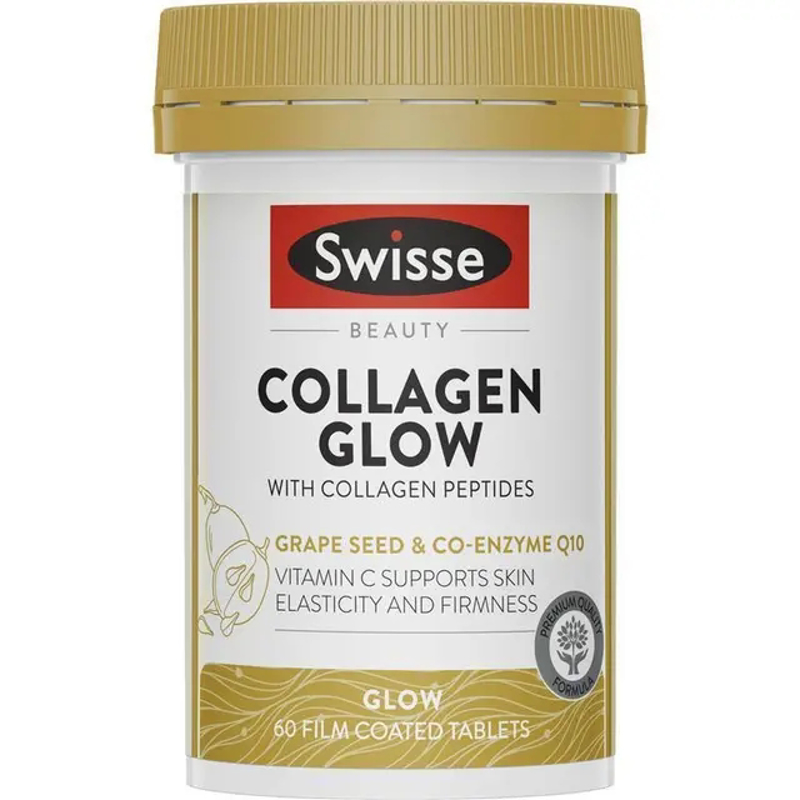 Swisse 胶原蛋白肽水光片 60粒 紧致皮肤 加强弹性 亮泽肌肤