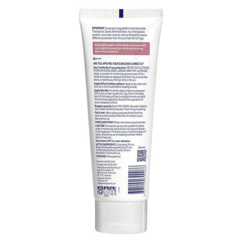 Cancer Council 面部及身体保湿防晒霜 SPF50+ 150ml