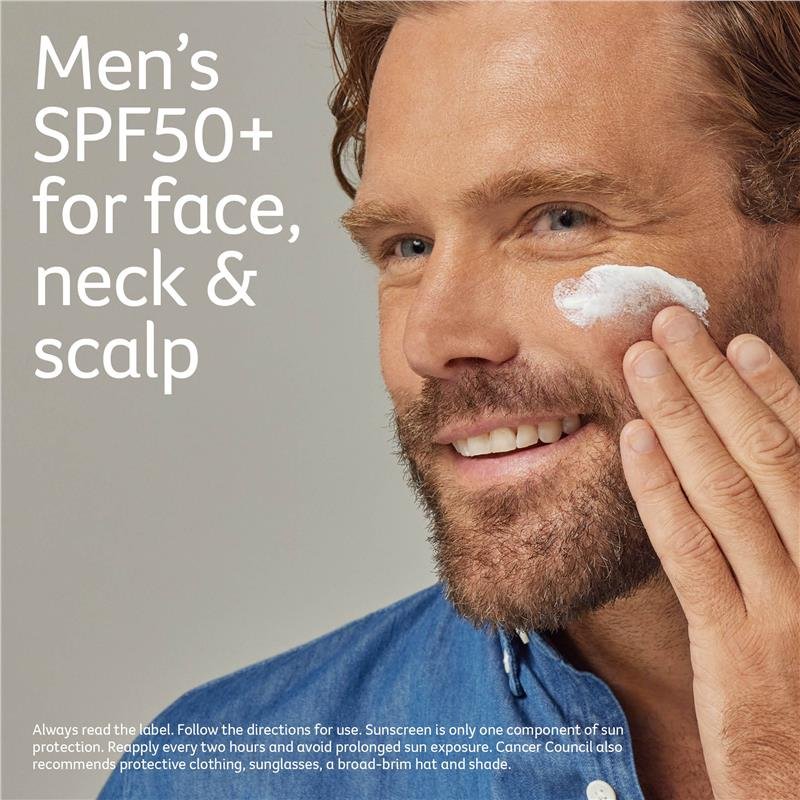 Cancer Council 男士保湿防晒霜 SPF50+ 100ml