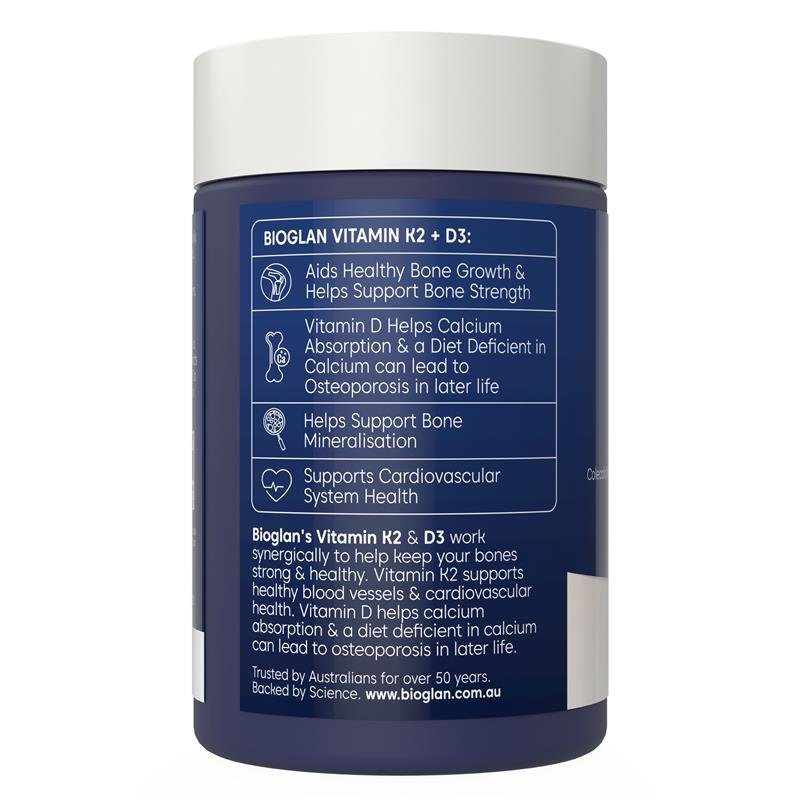 Bioglan 维生素K2+D3 60粒