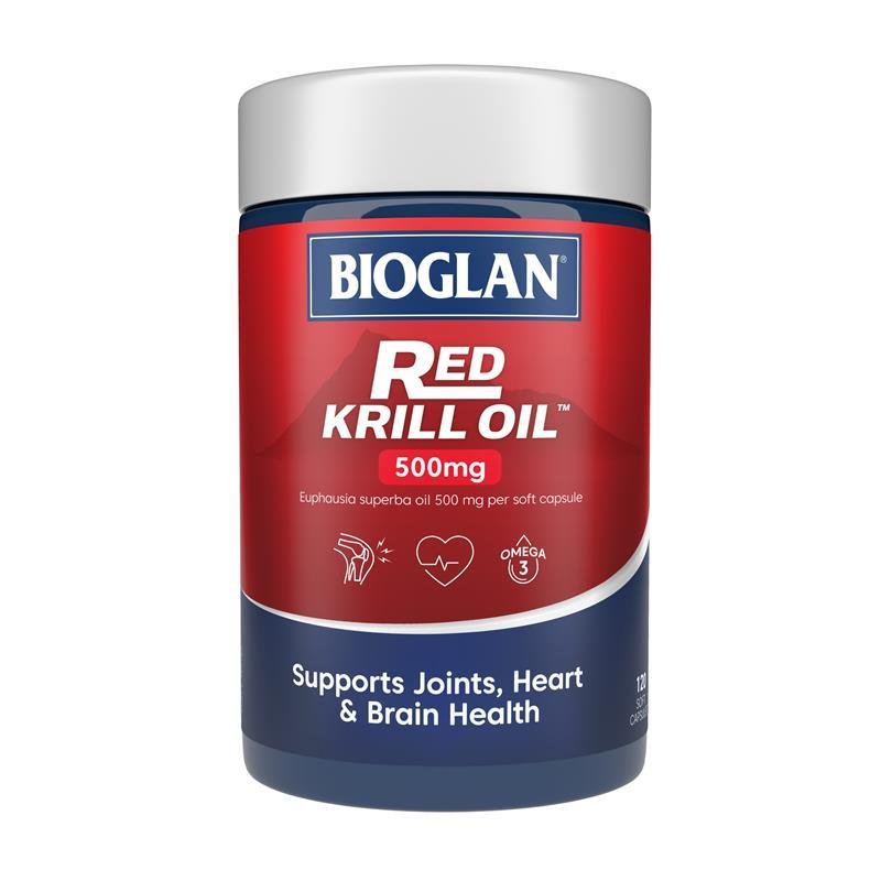 Bioglan 红磷虾油 500mg 120粒