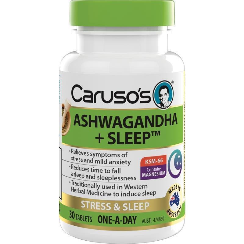 Caruso's 南非醉茄 助眠配方 印度人参+睡眠 30片