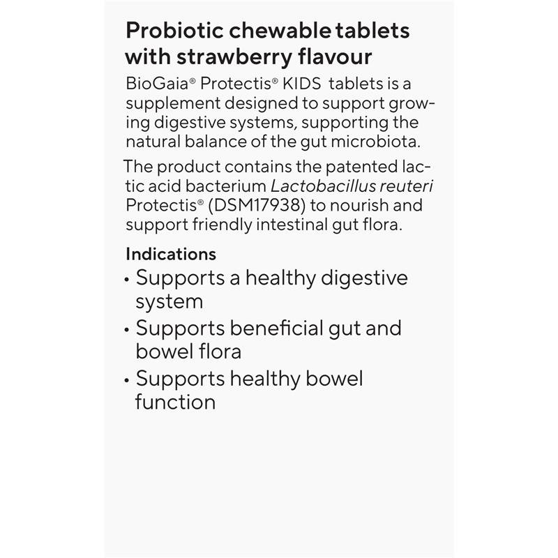 BioGaia 益生菌 咀嚼片 草莓味 30片