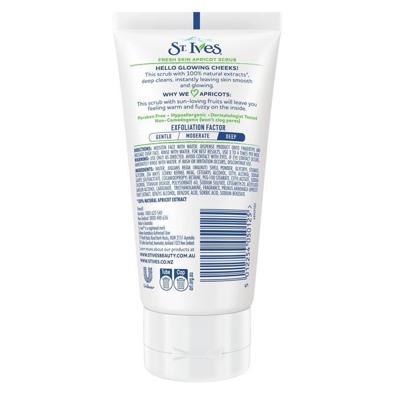 St Ives 杏桃清爽磨砂洁面膏 150ml