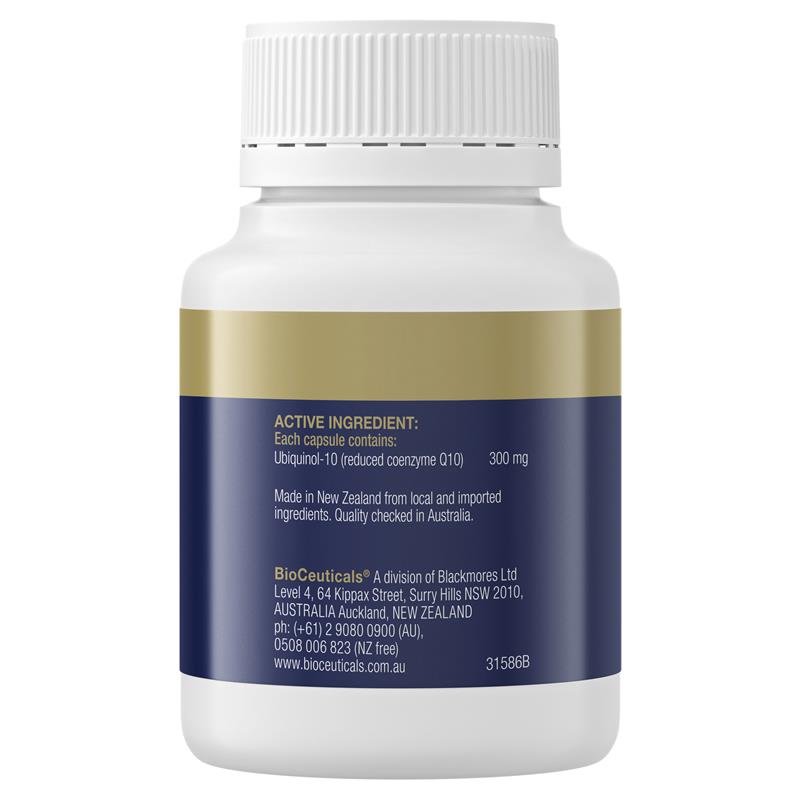 BioCeuticals 还原型辅酶Q10活性胶囊 300mg 30粒