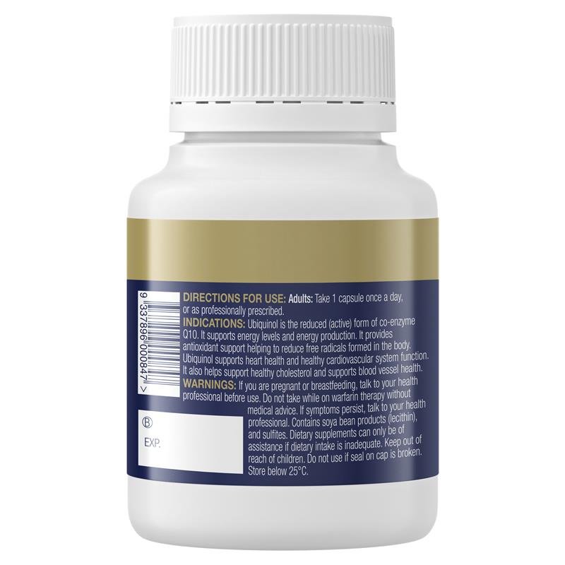 BioCeuticals 还原型辅酶Q10活性胶囊 300mg 30粒