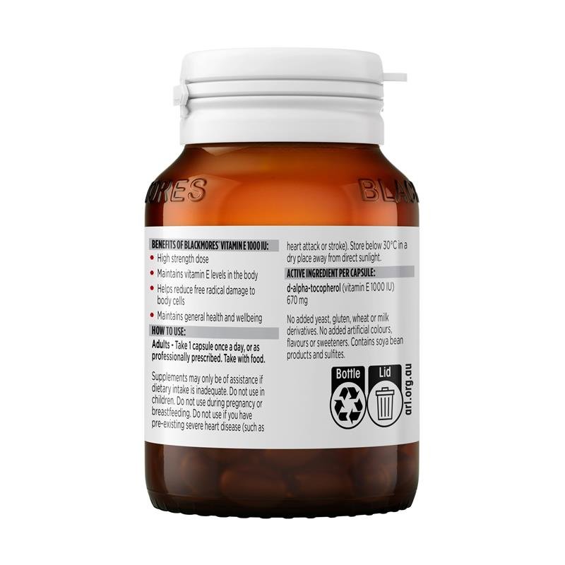 澳佳宝 维生素E 1000IU 30粒