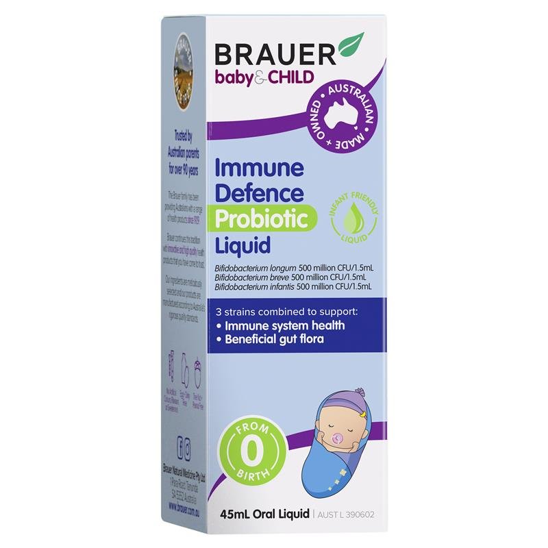 Brauer 婴幼儿免疫益生菌口服液 45ml