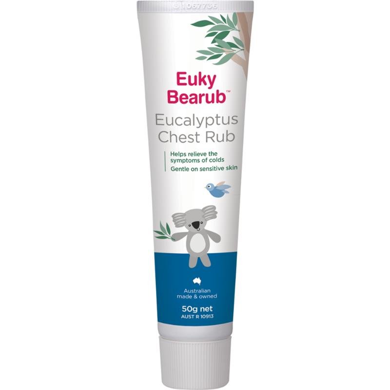 Euky Bear 桉树精油胸部按摩膏 50g