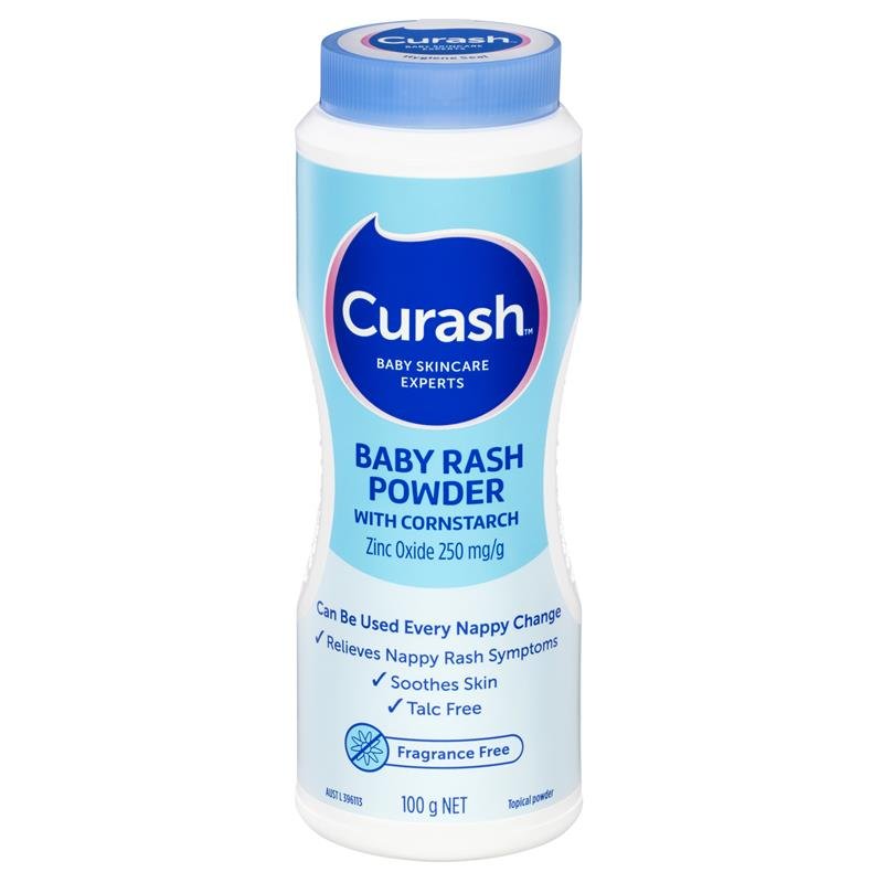 Curash 玉米淀粉婴儿护肤爽身粉 100g