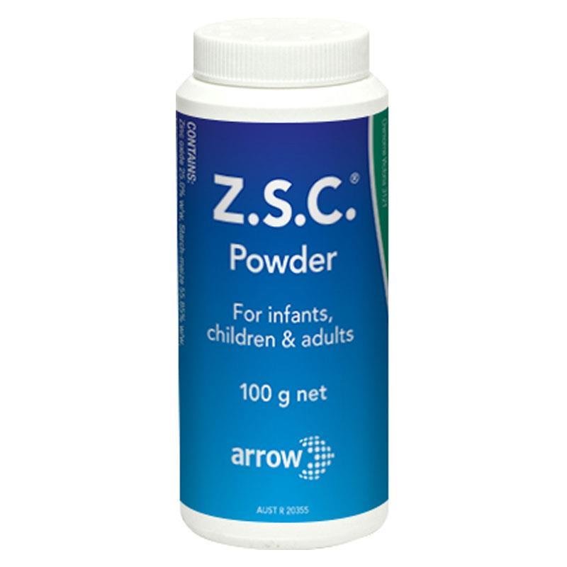 ZSC 氧化锌爽身粉 100g
