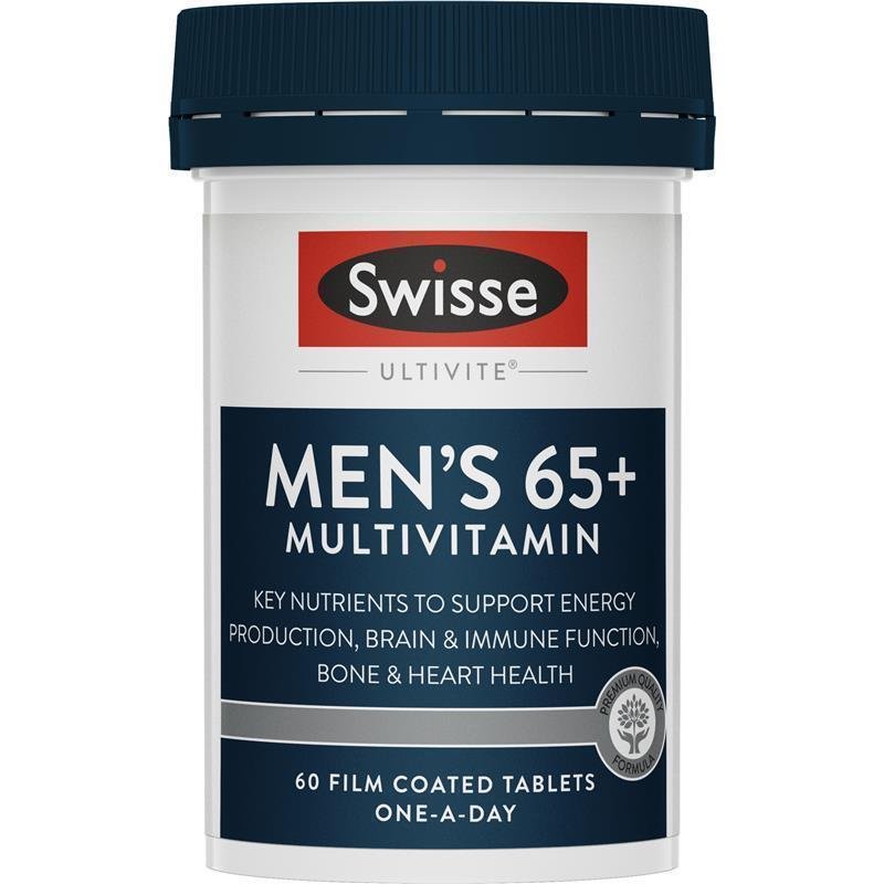 Swisse 斯维诗 65岁以上男士复合维生素 60片