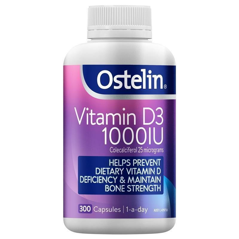 Ostelin 奥斯特林 维生素D3 1000IU 300粒