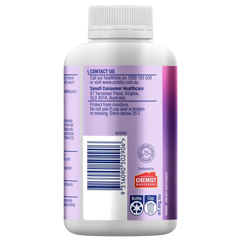 Ostelin 奥斯特林 维生素D3 1000IU 300粒