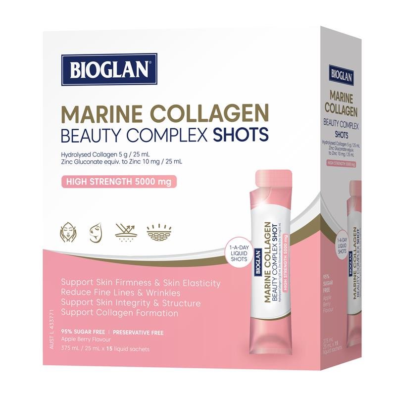 Bioglan 海洋胶原蛋白美容饮 25ml×15支