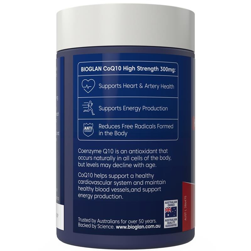 Bioglan 辅酶Q10 300mg 60粒