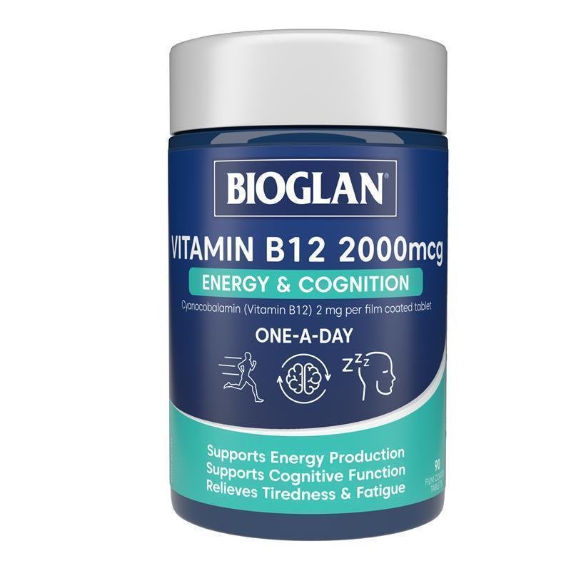 Bioglan 维生素B12 2000mcg 90片