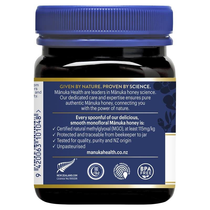 Manuka Health MGO115+ UMF6 麦卢卡蜂蜜 250g