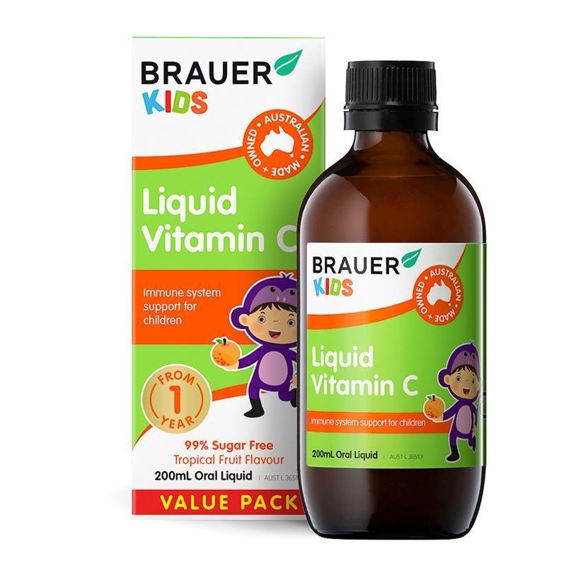 Brauer 儿童液体维生素C 200ml