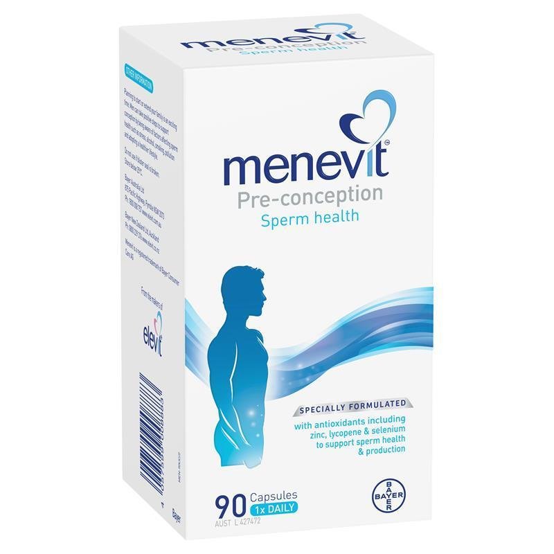Menevit 备孕男士精子营养素 90粒