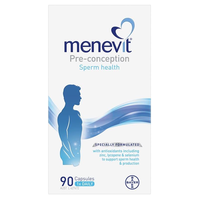 Menevit 备孕男士精子营养素 90粒
