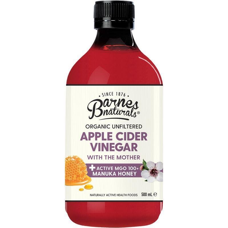 Barnes Naturals 苹果醋含麦卢卡5+ 500ml