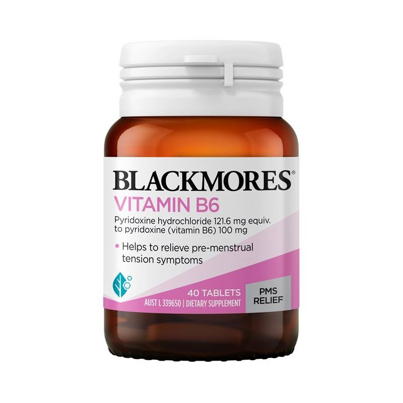 Blackmores 澳佳宝 维生素B6 100mg 40片