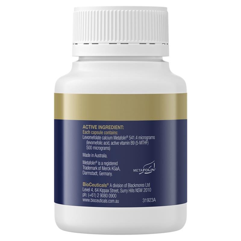 BioCeuticals 活性叶酸MTHF 60粒