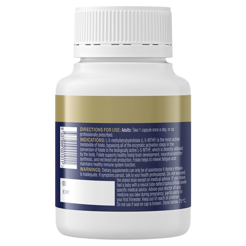 BioCeuticals 活性叶酸MTHF 60粒