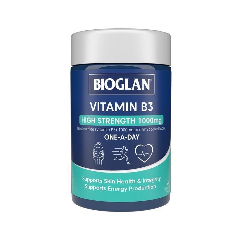 Bioglan 高浓度维生素B3 1000mg 60片