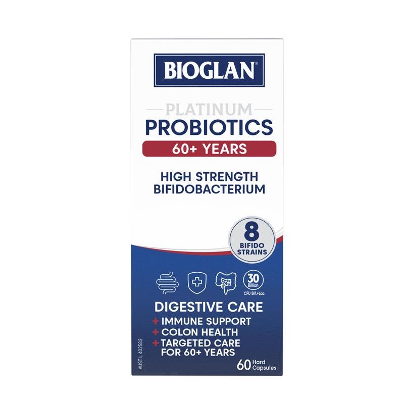 Bioglan 铂金益生菌 60+岁 60粒