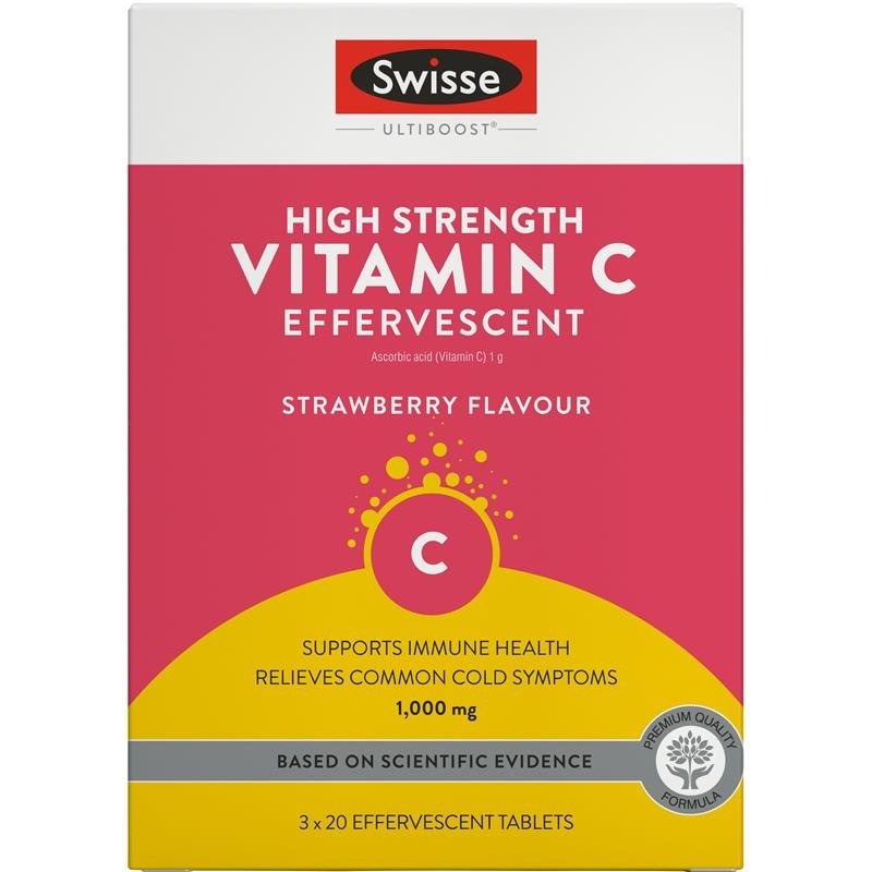 Swisse 维生素C泡腾片 60片
