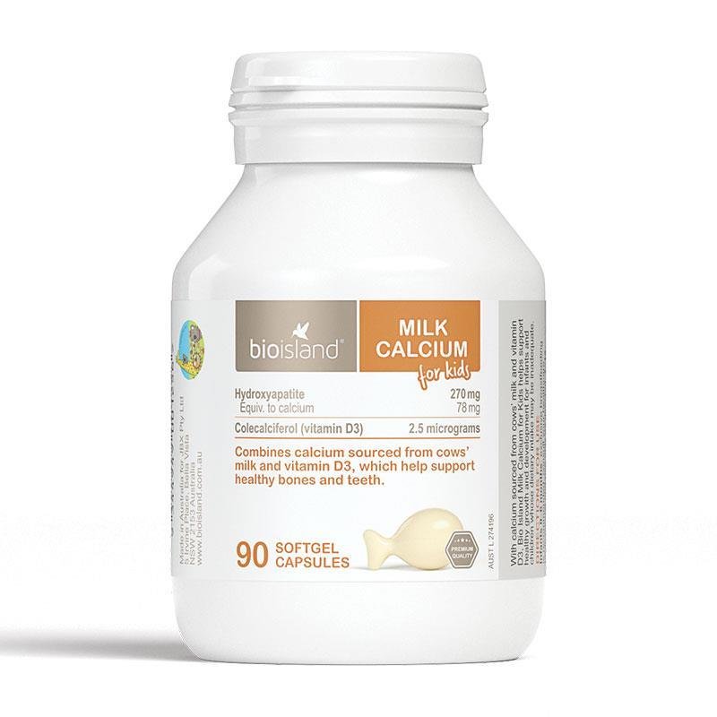 Bio Island 儿童牛乳钙 90粒