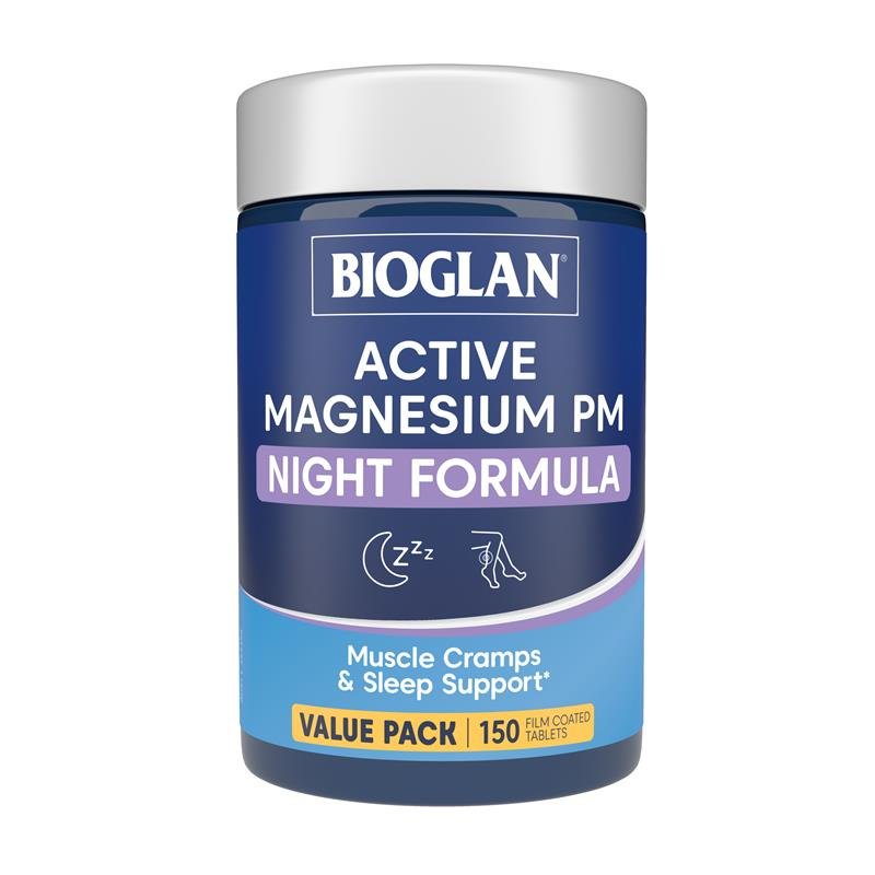 Bioglan 活性镁 PM 夜间配方 150片