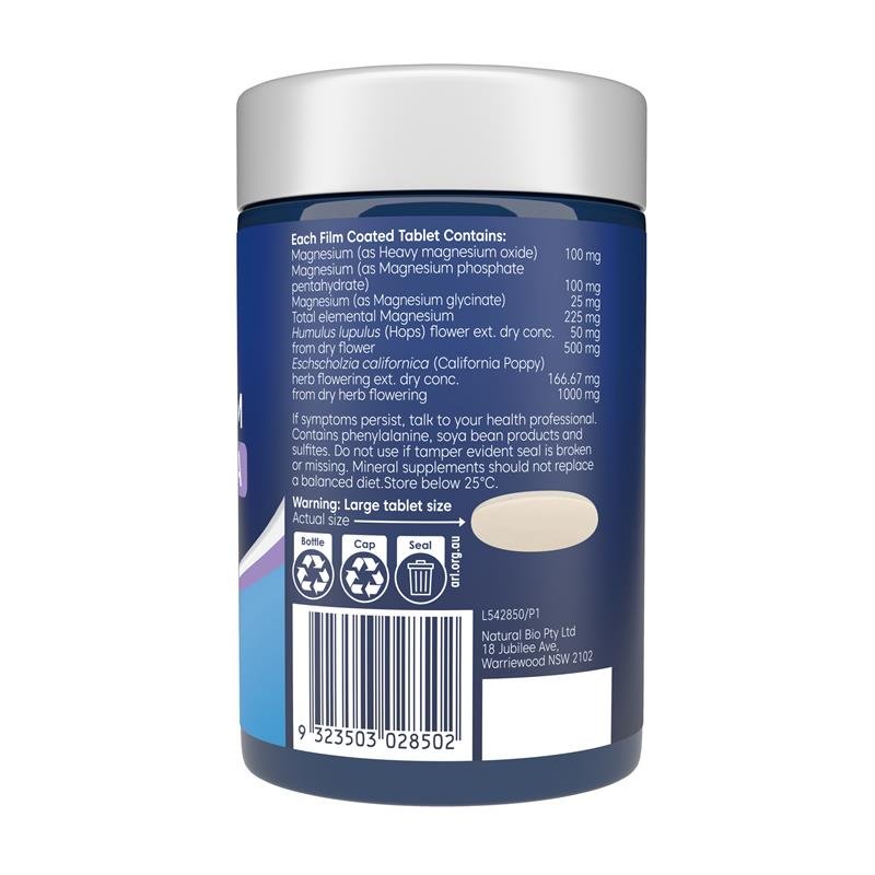 Bioglan 活性镁 PM 夜间配方 150片