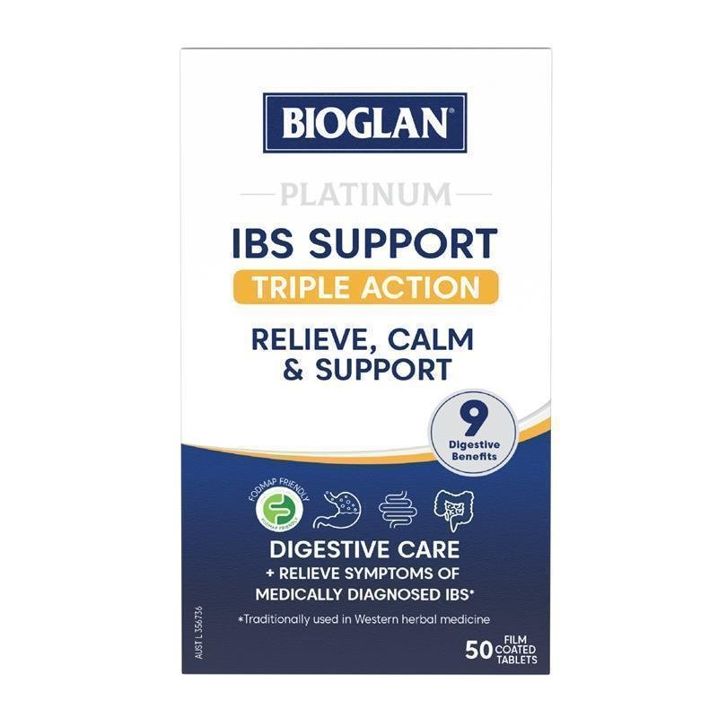 Bioglan 铂金肠易激三重支持 50片