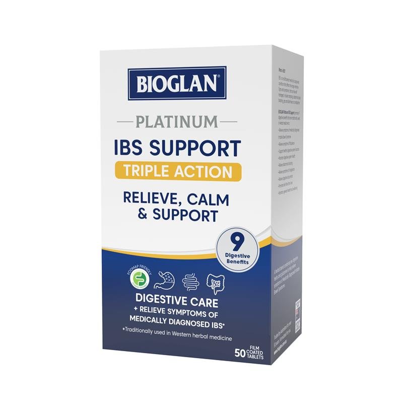 Bioglan 铂金肠易激三重支持 50片