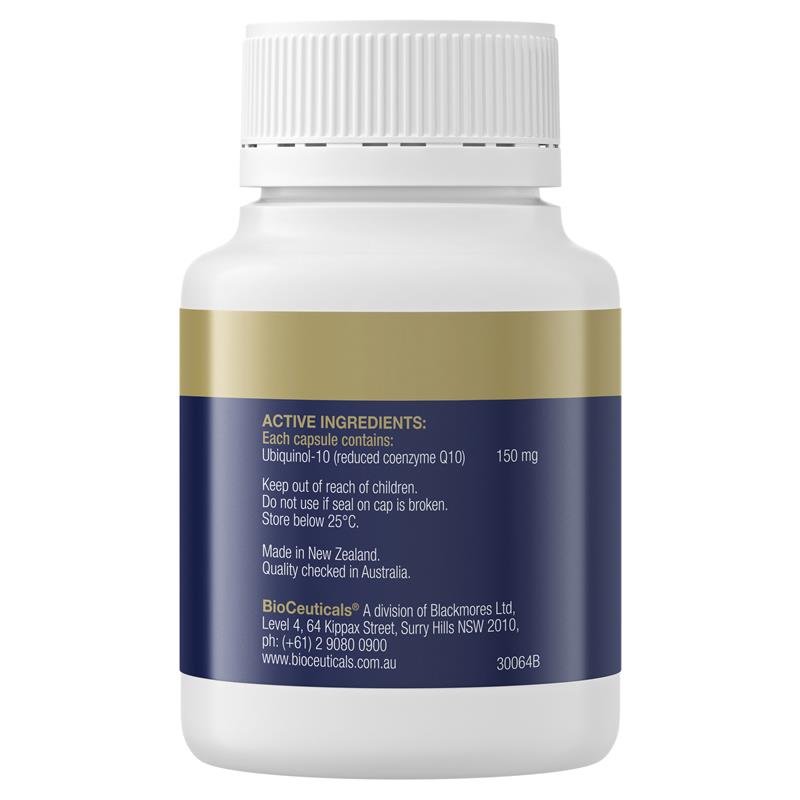 BioCeuticals 活性泛醇 Ubiquinol 150mg 60粒