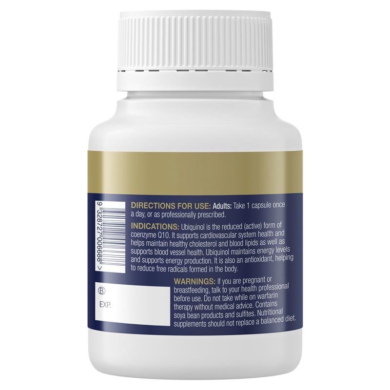 BioCeuticals 活性泛醇 Ubiquinol 150mg 60粒