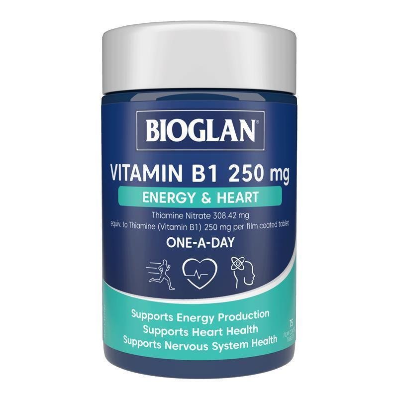 Bioglan 维生素B1 250mg 75片