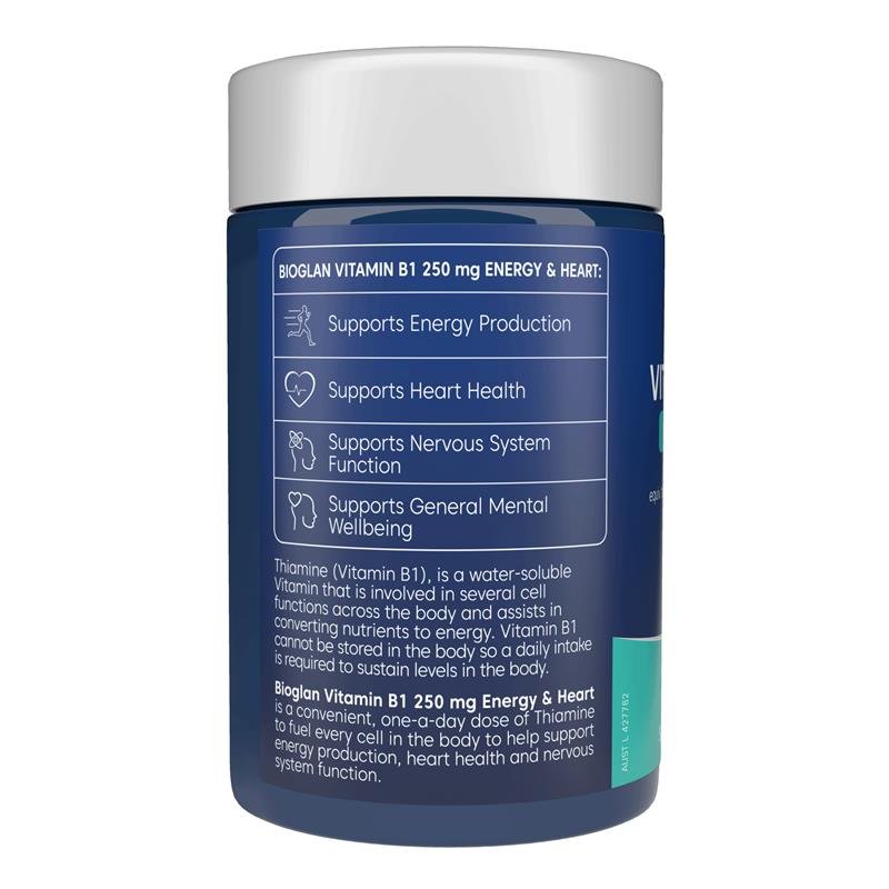 Bioglan 维生素B1 250mg 75片