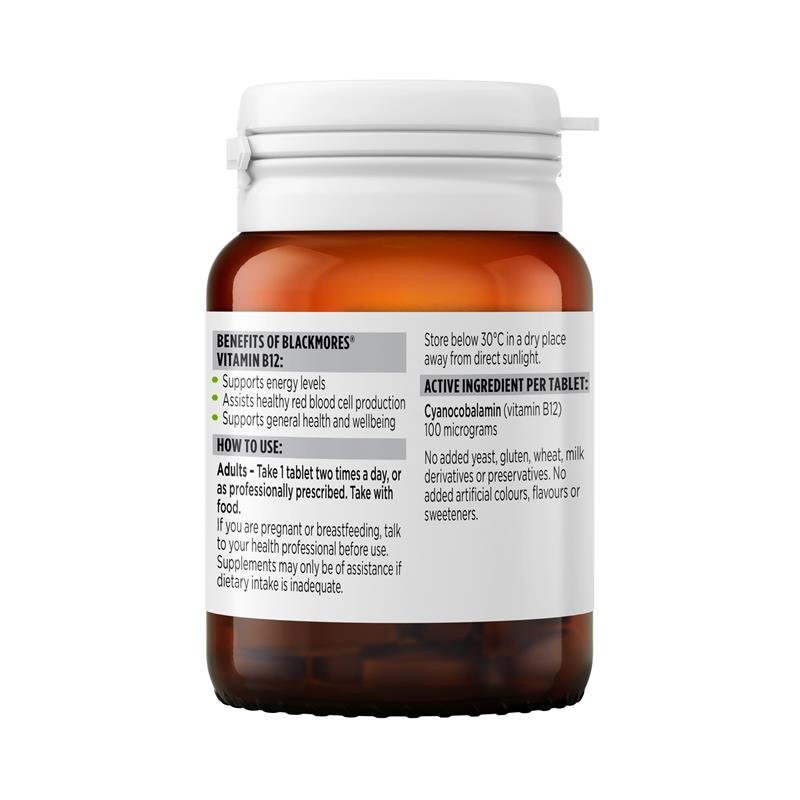 Blackmores 维生素B12 100mcg 75片
