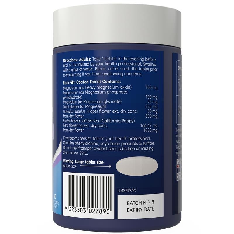 Bioglan 夜间舒眠镁 60片