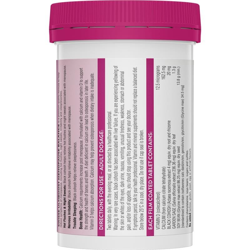Swisse 更年期平衡 60片