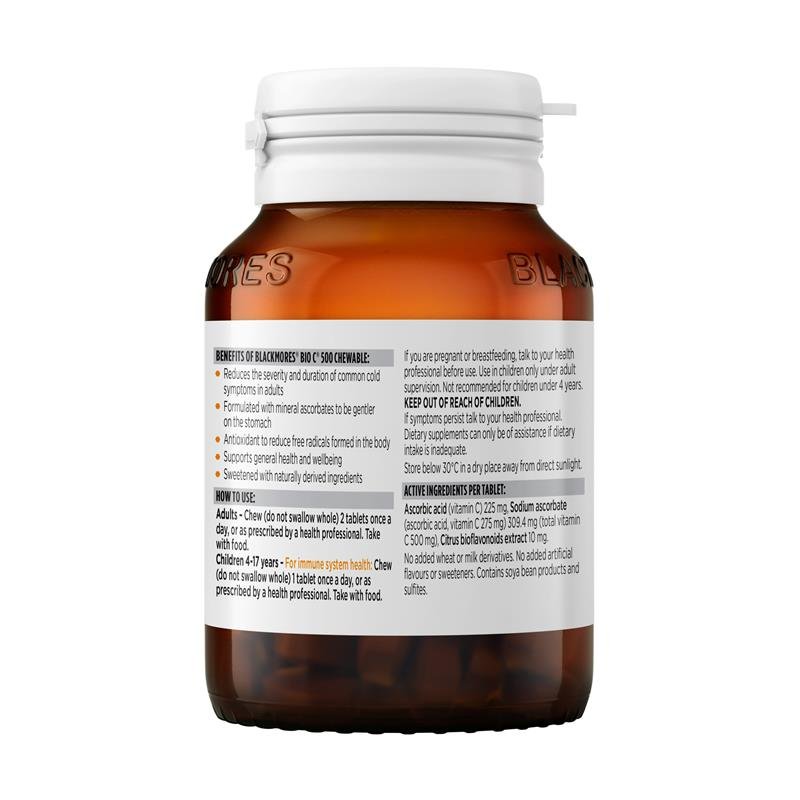 澳佳宝 维生素C 500mg 咀嚼片 50片